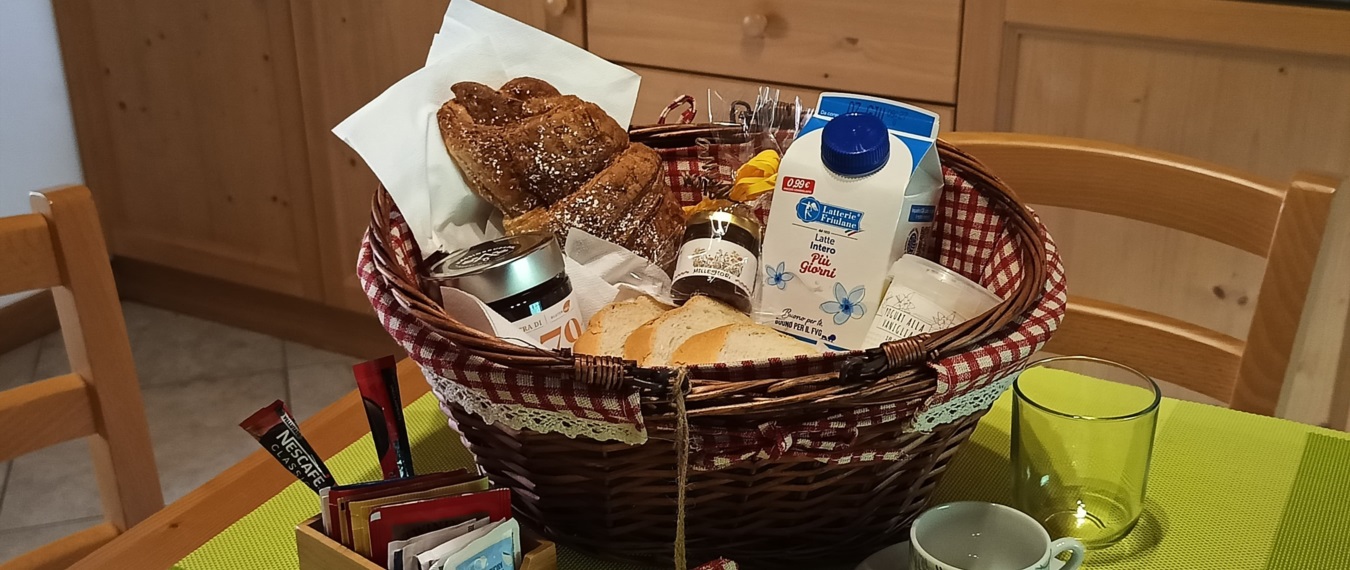 Our baskets for breakfast
